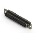 628-M37-322-BT1 - 628M SERIES VERTICAL D-SUB RECEP