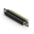 638-M62-330-BN1 - 638M SERIES VERTICAL D-SUB RECEP