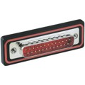 09675259675 - CONN D-SUB PLUG 25P PNL MNT SLDR