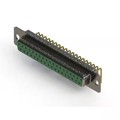622-M37-660-GN1 - 622M SERIES RIGHT ANGLE D-SUB PL