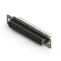 628-M37-621-BN1 - 628M SERIES VERTICAL D-SUB RECEP