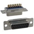 242A26870X - CONN D-SUB RCPT 15POS SLDR CUP