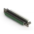628-M37-621-GT3 - 628M SERIES VERTICAL D-SUB RECEP