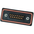 09677156715 - CONN D-SUB RCPT 15POS PNL MNT