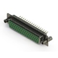 628-M50-321-GT4 - 628M SERIES VERTICAL D-SUB RECEP