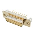 09642127215 - CONN D-SUB RCPT 15POS VERT SLDR