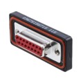 09675156715 - CONN D-SUB RCPT 15POS PNL MNT