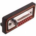09675156758 - CONN D-SUB RCPT 15POS R/A SLDR
