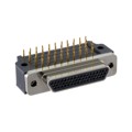 MDM-51PCBR-A174-F222 - CONN MICRO-D PLUG 51POS R/A SLDR
