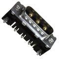 D3W3P36A6GL08LF - CONN D-SUB PLUG 3POS R/A SLDR