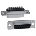 747909-7 - CONN D-SUB RCPT 15POS SLDR CUP
