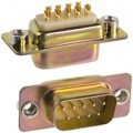 172-E09-101-011 - CONN D-SUB PLUG 9POS PNL MNT