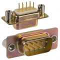 172-E09-111-021 - CONN D-SUB PLUG 9P PNL MNT SLDR
