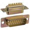 172-E15-101R001 - CONN D-SUB PLUG 15POS PNL MNT