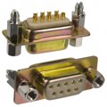 172-E09-201-911 - CONN D-SUB RCPT 9POS PNL MNT