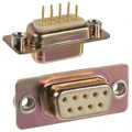 172-E09-211R011 - CONN D-SUB RCPT 9P PNL MNT SLDR
