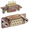 172-E09-211-031 - CONN D-SUB RCPT 9P PNL MNT SLDR