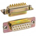 172-E15-201-011 - CONN D-SUB RCPT 15POS PNL MNT