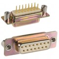 172-E15-211R021 - CONN D-SUB RCPT 15P PNL MNT SLDR