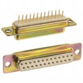 172-E25-211-001 - CONN D-SUB RCPT 25P PNL MNT SLDR