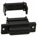 A-DFF15LPIII/FP-R - CONN D-SUB RCPT 15POS IDC