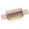 172-E15-211R001 - CONN D-SUB RCPT 15P PNL MNT SLDR