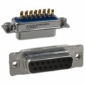 242A27030X - CONN D-SUB RCPT 15POS SLDR CUP