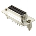 1-1634223-2 - CONN D-SUB RCPT 15POS VERT SLDR