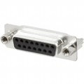 3-1634223-2 - CONN D-SUB RCPT 15POS VERT SLDR