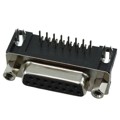 10090099-S154VLF - CONN D-SUB RCPT 15POS R/A SLDR