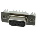 10090098-S094XLF - CONN D-SUB RCPT 9POS VERT SLDR