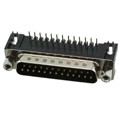10090097-P254VLF - CONN D-SUB PLUG 25POS R/A SLDR