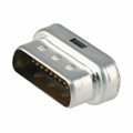 0750001018 - CONN D-TYPE PLUG 18POS VERT SLDR