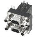 382-009-112L565 - CONN MICRO-D PLUG 9POS R/A SLDR
