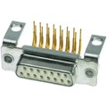09644147237 - CONN D-SUB RCPT 37POS R/A SLDR