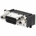 3-1393481-6 - CONN D-SUB RCPT 9P R/A PRESSFIT