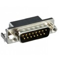 XM2C-1542-132L - CONN D-SUB PLUG 15POS R/A SLDR