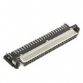 DN10-50S(50) - CONN D-TYPE RCPT 50POS R/A SLDR