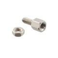 10-40 - JACKSCREW HEX 4-40 WITH NUT 7MM