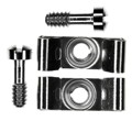160-000-001R031 - SCREWLOCK W/RET 4-40 MALE NICKEL