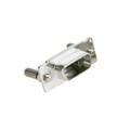 165X16909X - METAL DUSTCAP FOR 9P D-SUB