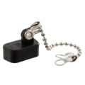 160-000-109R002 - DUST CAP 9POS MALE W/LANYARD