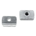 745403-8 - CONN LATCH BLOCK REAR DB9-37POS