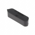 025-9530-004 - DUST CAP 25POS BLACK CONDUCTIVE