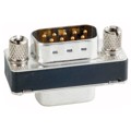 163A50019X - CONN DSUB ADAPTER DB15F DB15M