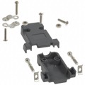 977-009-010R031 - CONN BACKSHELL 9POS 180DEG GRAY