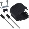 86303637BLF - CONN BACKSHELL 9POS 180DEG BLACK