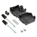 1991253-9 - CONN BACKSHELL 9POS 180DEG BLACK