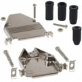 979-025-030-121 - CONN BACKSHELL 25POS 180DEG SHLD