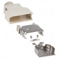 10326-3210-000 - CONN BACKSHELL 26POS 180DEG SHLD